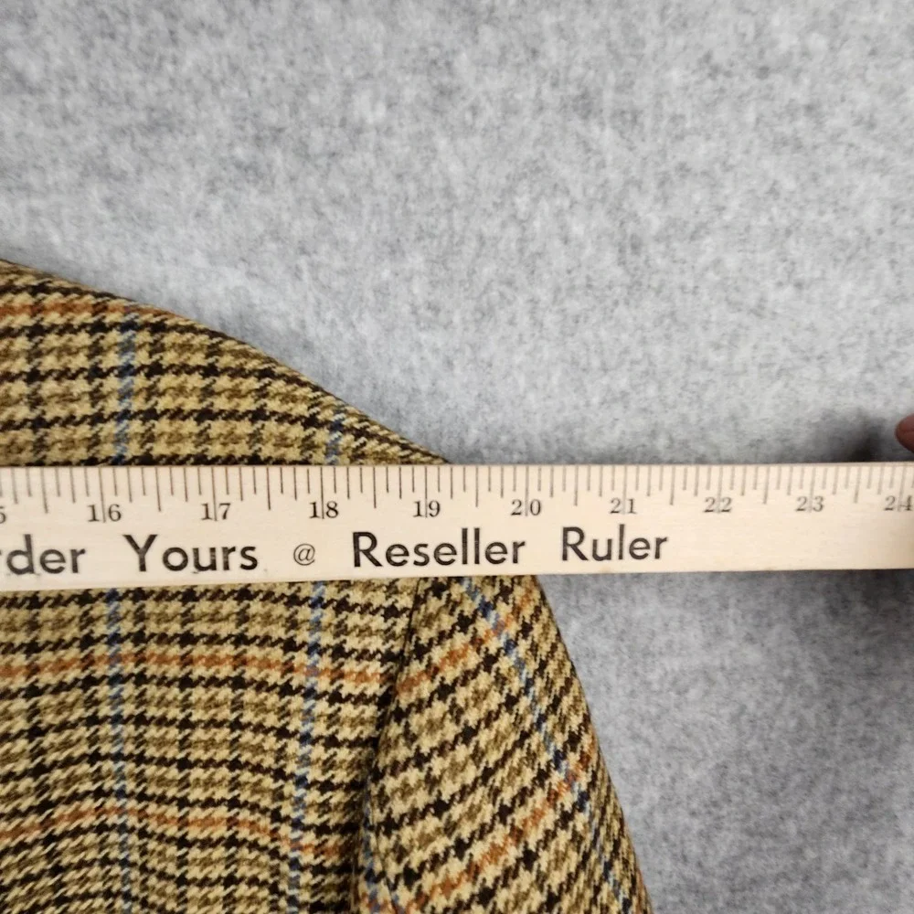 Lands End Blazer Mens Size 41L Sport Coat Jacket Lambswool Casual 2‎ Button...